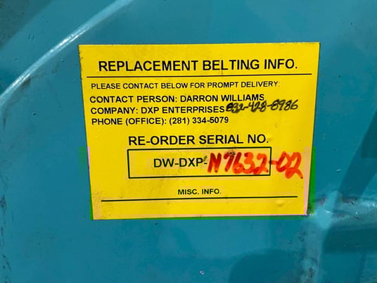 Tsubaki #D60W15ST-SW, chip tote chipconveyor - Image 5