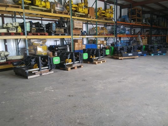 15 Ton, Stahl, 33' lift, Hoist Speed 16/2.6 FPM, Trolley Speed 80/20 FPM, 460 V., (6 Available) - Image 1
