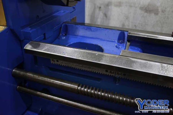 22" x 160" Tarnow #TUJ50M, gap bed engine lathe, 14-1/2" swing over cross slide, 4-jaw 12" chuck, #76223 - Image 5
