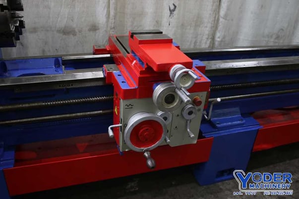22" x 160" Tarnow #TUJ50M, gap bed engine lathe, 14-1/2" swing over cross slide, 4-jaw 12" chuck, #76223 - Image 7