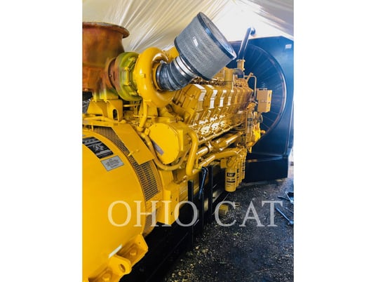 1750 KW Caterpillar 3516, Stationary Generator Set, Diesel, 1800 RPM, 480V, 900 hours, 1989 - Image 1