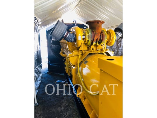 1750 KW Caterpillar 3516, Stationary Generator Set, Diesel, 1800 RPM, 480V, 900 hours, 1989 - Image 2