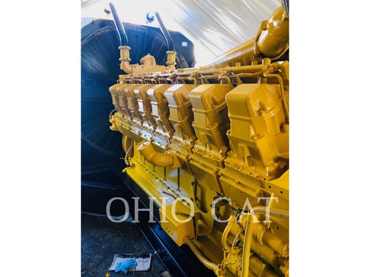 1750 KW Caterpillar 3516, Stationary Generator Set, Diesel, 1800 RPM, 480V, 900 hours, 1989 - Image 3