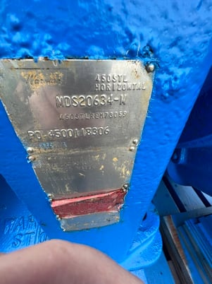 20" Warman #450STL, horizontal pump, 17"-18" outlet, dilution water application - Image 5
