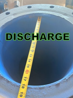 20" Warman #450STL, horizontal pump, 17"-18" outlet, dilution water application - Image 7