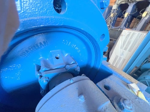 20" Warman #450STL, horizontal pump, 17"-18" outlet, dilution water application - Image 9