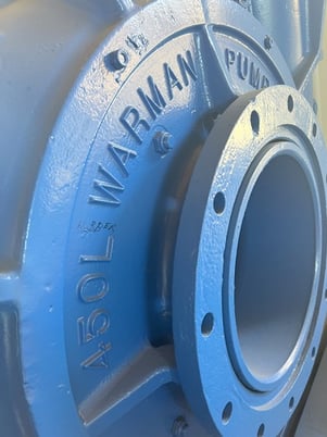 20" Warman #450STL, horizontal pump, 17"-18" outlet, dilution water application - Image 10