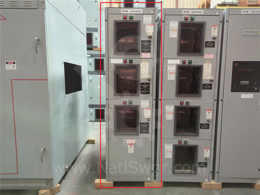 1600 Amps Ch Magnum Ds Indoor Switchgear 65k Amps (3) 1600 Amps Substructures - Image 1
