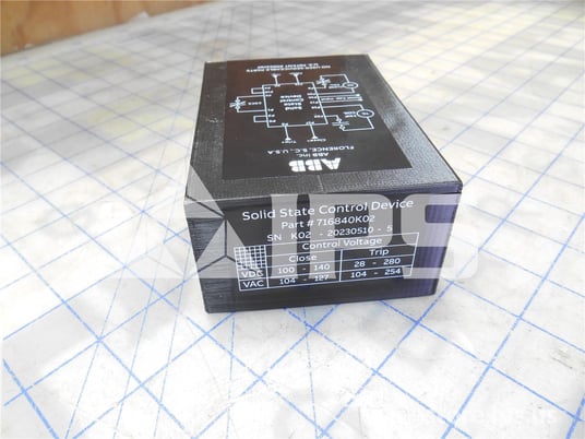 ABB 125 Volts DC Solid State Control Device Assembly New For Advac - Image 3