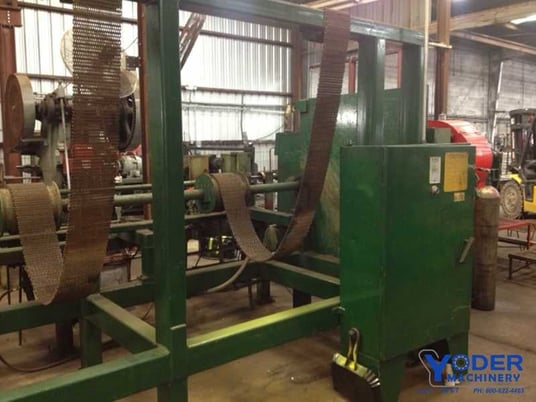 Ajax #Instacut, bar shear, 1-3/4" bar diameter, 48" cut length, variable speed pinch feed rolls, 1981, #62725 - Image 9
