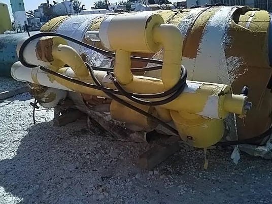 38" diameter x 84" L Hansen Technologies, Vertical Ammonia Accumulator, 400 Gallons, Tank, 250 PSI @ 350 F - Image 5