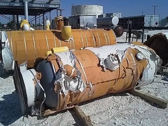 38" diameter x 84" L Hansen Technologies, Vertical Ammonia Accumulator, 400 Gallons, Tank, 250 PSI @ 350 F - Image 6