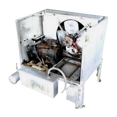 Kramer C3F22KShut Height, Air Cooled Condensing Unit, R134A, 250/400 psi, 6" diameter Chiller barrel - Image 2