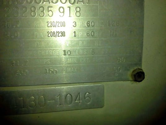 General Electric BTR060A300A1, R-22 Condensing Unit, 0.5 HP Motor - Image 4