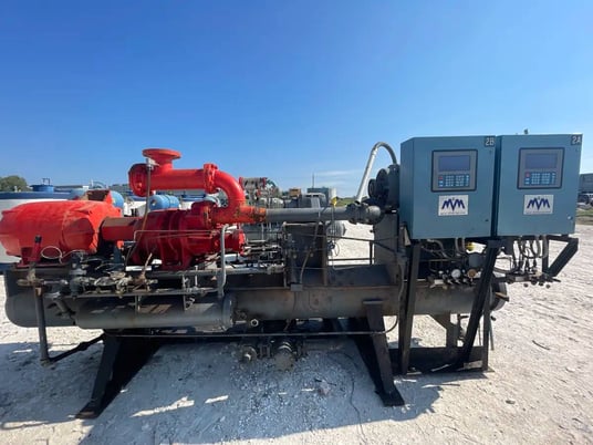 250 HP Dunham-Bush, Rotary Screw Compressor Package, 3565 RPM Motor, rebuilt 2017 - Image 3