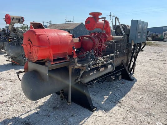250 HP Dunham-Bush, Rotary Screw Compressor Package, 3565 RPM Motor, rebuilt 2017 - Image 10