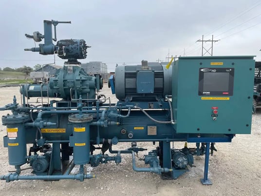 200 HP Frick #RWB-II-60, Rotary Screw Compressor Package, 3600 RPM, 300 psig - Image 3