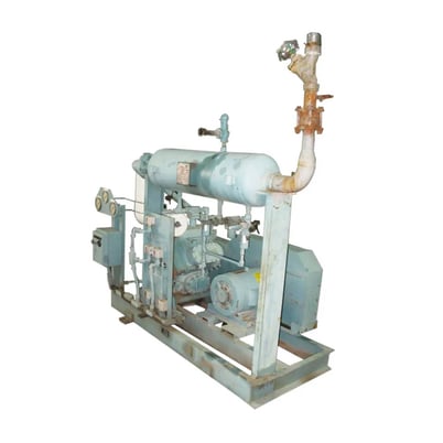 20 HP Frick HCL060757UB16, 6-Cylinder Reciprocating Compressor Package, Belt Driven, 230/460 V, 1850 RPM, 360 - Image 2
