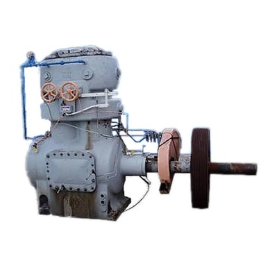 100 HP Frick VSA 15x10, Bare Reciprocating Compressor, Semi-Hermetic Driven, 220/440 V, 1760 RPM - Image 1