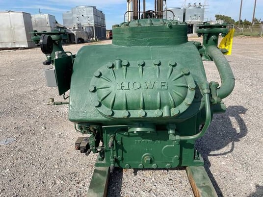 Howe Corporation J56, Bare 6-Cylinder Reciprocating Compressor, Direct Drive Driven, 1200 RPM, 175 psig - Image 4