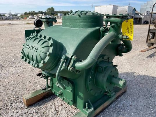 Howe Corporation J56, Bare 6-Cylinder Reciprocating Compressor, Direct Drive Driven, 1200 RPM, 175 psig - Image 5