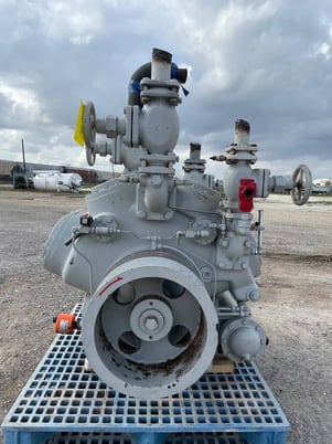 100 HP Mycom F62WB, 8-Cylinder Reciprocating Compressor Package, Belt Driven, 230/460 V, 1200 RPM - Image 5