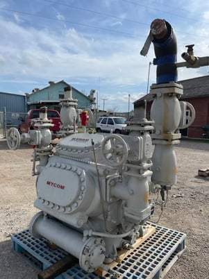 100 HP Mycom F62WB, 8-Cylinder Reciprocating Compressor Package, Belt Driven, 230/460 V, 1200 RPM - Image 8
