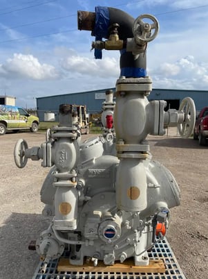 100 HP Mycom F62WB, 8-Cylinder Reciprocating Compressor Package, Belt Driven, 230/460 V, 1200 RPM - Image 9
