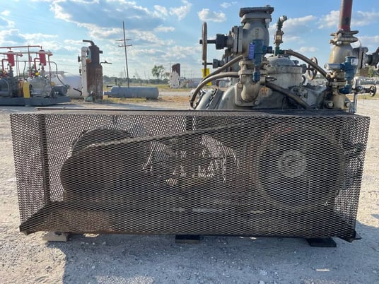 75 HP Mycom N42B, 6-Cylinder Reciprocating Compressor Package, Belt Driven, 230/460 V, 1775 RPM, 470 psig - Image 7