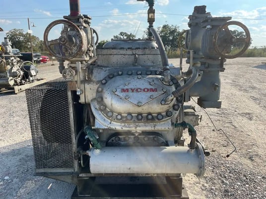 75 HP Mycom N42B, 6-Cylinder Reciprocating Compressor Package, Belt Driven, 230/460 V, 1775 RPM, 470 psig - Image 9