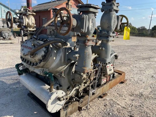 75 HP Mycom N42B, 6-Cylinder Reciprocating Compressor Package, Belt Driven, 230/460 V, 1775 RPM, 470 psig - Image 10