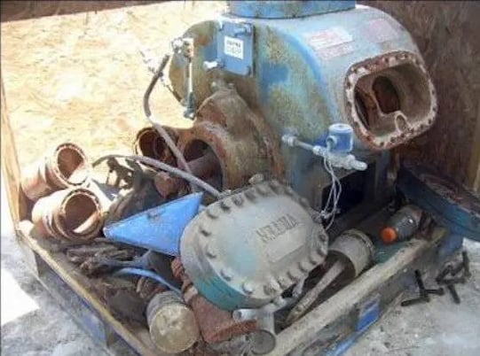 Vilter 446, Bare 6-Cylinder Reciprocating Compressor, Direct Drive Driven, 1200 RPM, 232 CFM - Image 5