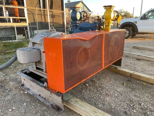 100 HP Vilter 448, 8-Cylinder Reciprocating Compressor Package, Belt Driven, 108-220/440 V, 1200 RPM, 309 CFM - Image 5