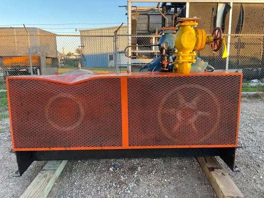 100 HP Vilter 448, 8-Cylinder Reciprocating Compressor Package, Belt Driven, 108-220/440 V, 1200 RPM, 309 CFM - Image 6