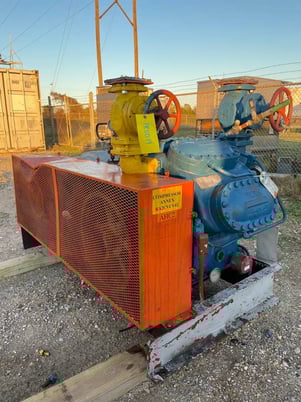 100 HP Vilter 448, 8-Cylinder Reciprocating Compressor Package, Belt Driven, 108-220/440 V, 1200 RPM, 309 CFM - Image 7