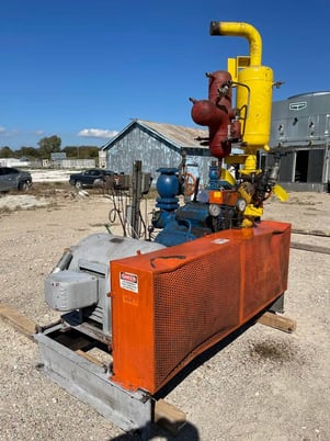 100 HP Vilter 448, 8-Cylinder Reciprocating Compressor Package, Belt Driven, 208-220/440 V, 209 CFM, 2005 - Image 6