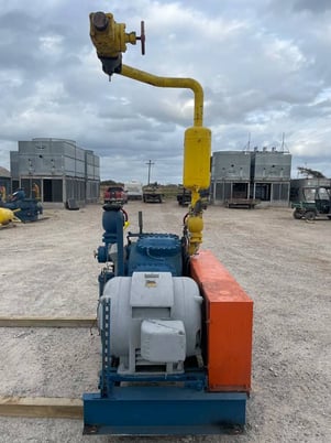 100 HP Vilter 448, 8-Cylinder Reciprocating Compressor Package, Belt Driven, 208-236/118 V, 1200 RPM, 309 CFM - Image 9