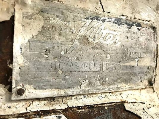 100 HP Vilter 448, 8-Cylinder Reciprocating Compressor Package, Belt Driven, 230/460 V, 1200 RPM - Image 8