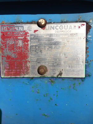 100 HP Vilter 448, 8-Cylinder Reciprocating Compressor Package, Belt Driven, 230/460 V, 1200 RPM, 232 CFM - Image 10