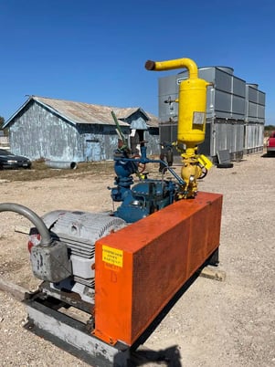 100 HP Vilter 448, 8-Cylinder Reciprocating Compressor Package, Belt Driven, 460 V, 1200 RPM, 209 CFM, 300 - Image 10