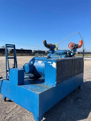 125 HP Vilter 448, 8-Cylinder Reciprocating Compressor Package, Belt Driven, 460 V, 1200 RPM - Image 10