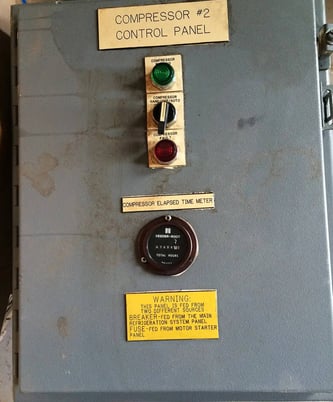 125 HP Vilter 448, 8-Cylinder Reciprocating Compressor Package, Belt Driven, 460 V, 1200 RPM, 182 CFM - Image 10