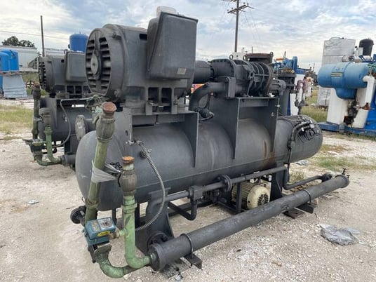 200 HP FES 140VE, Rotary Screw Compressor Package, 230/460 V, 3500 RPM, Missing Control Panel, 1987 - Image 5