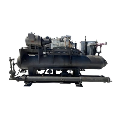 50 HP FES 160SUD-VI-2.6, Rotary Screw Compressor Package, 230/460 V, 3500 RPM, 1987 - Image 1