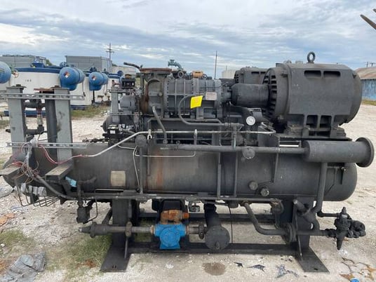 200 HP FES 160LUD, Rotary Screw Compressor Package, 230/460 V, 3500 RPM, 1987 - Image 3