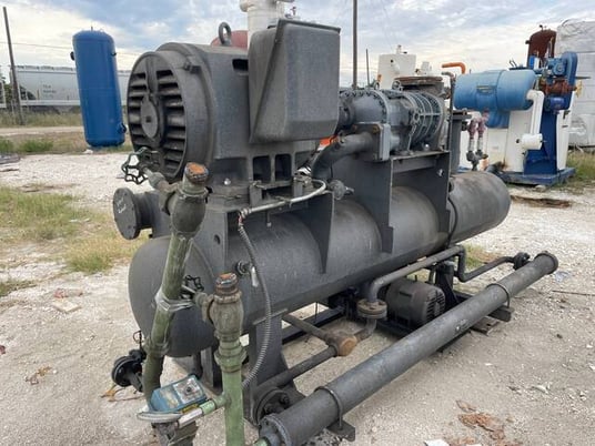 200 HP FES 160LUD, Rotary Screw Compressor Package, 230/460 V, 3500 RPM, 1987 - Image 6