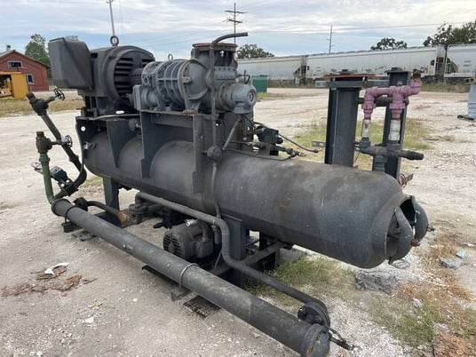 200 HP FES 160LUD, Rotary Screw Compressor Package, 230/460 V, 3500 RPM, 1987 - Image 7