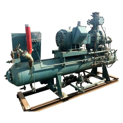 150 HP Frick RWB-II-60, Rotary Screw Compressor Package, 230/460 V, 3600 RPM - Image 1