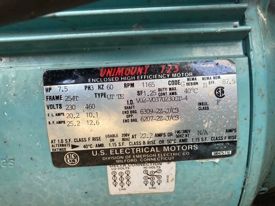 800 HP Frick RWB-II-316, Rotary Screw Compressor Package, 3600 RPM, 300 psig - Image 9