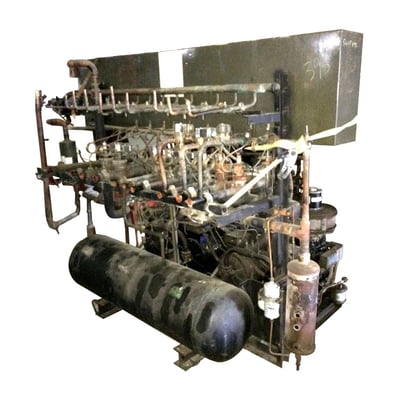 Hill Refrigeration AQ9A3040HCM2, Freon Refrigerant Compressor Rack, 30 HP, 220 V - Image 5